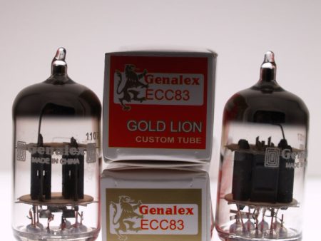 Genelex Gold Lion 12AX7 standard pin For Sale