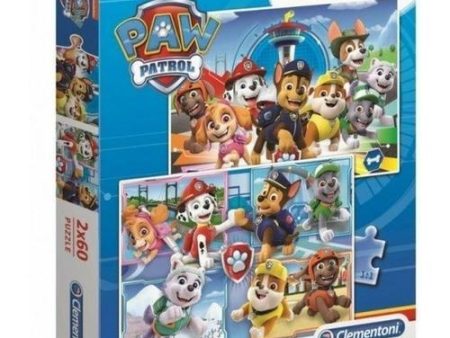 Puzzle 2x60 Peças - Paw Patrol Online Sale