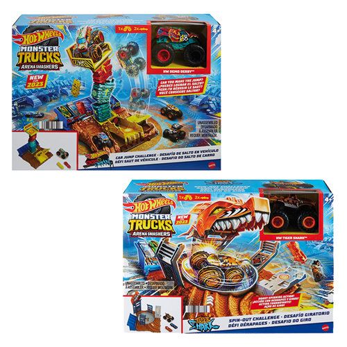 Arenas Semifinais Hot Wheels Monster Trucks - Mattel - Envio Aleatório Fashion