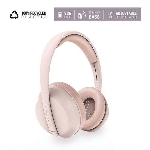 Auscultadores Bluetooth Energy Sistem Haru Eco - Rose Online Sale