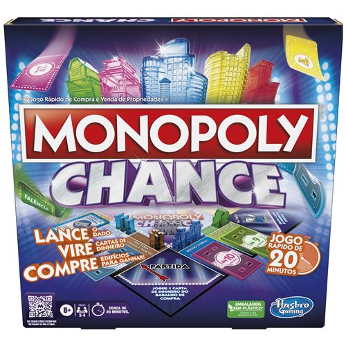 Jogo de Tabuleiro Monopoly Chance - Hasbro Gaming For Discount