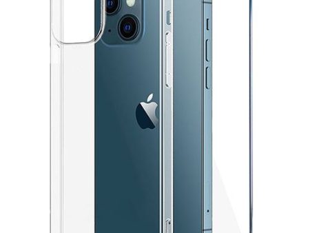 Capa + Película Proteção de Ecrã 4-OK para Apple iPhone 14 - Transparente For Discount