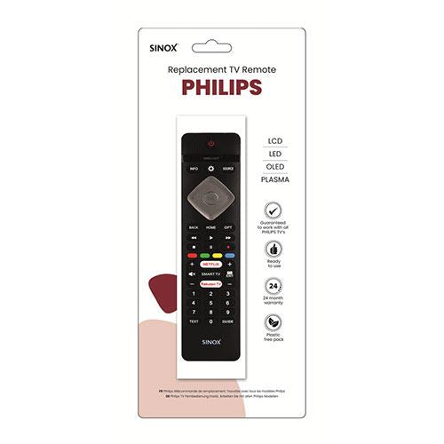 Comando Remoto Sinox SXR1120 para Televisões Philips For Sale