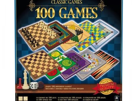 Jogo de Tabuleiro Conjunto de 100 Jogos Sale