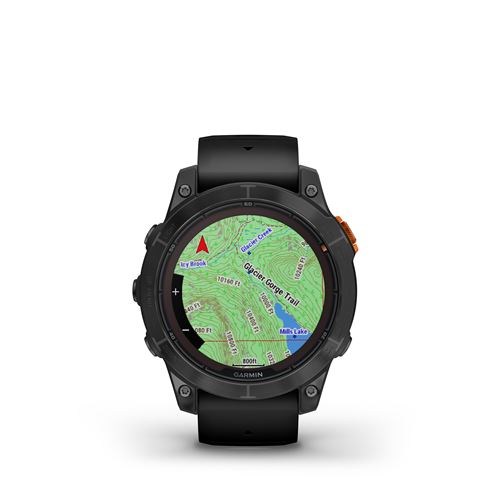 Relógio Desportivo Garmin Fénix 7 Pro Solar 47mm -  Preto Fashion