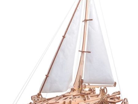 Kit Maquete Barco Trimaran Merihobus em Madeira Online now