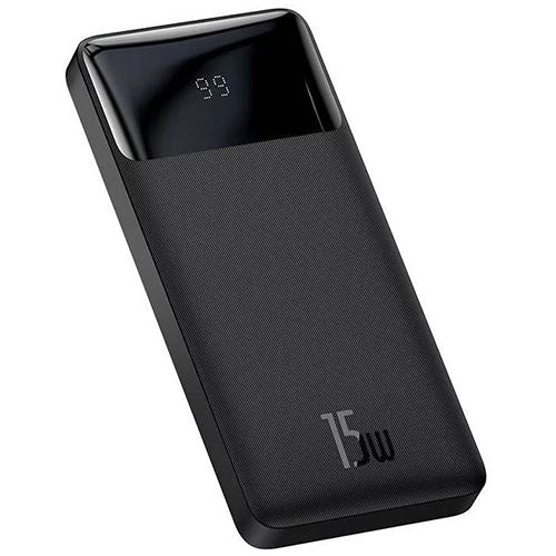 PowerBank Baseus Bipow Digital Display 10000mAh - 15W - Black Overseas For Discount