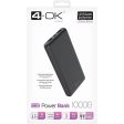 Powerbank 4-OK 10000mAh - Preto Online