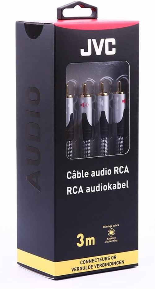 Cabo 2RCA JVC M M 3.0m Online now