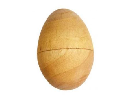 Egg Shaker em Madeira 6cm Terre Online