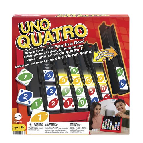 Jogo de Tabuleiro Uno Quatro - Mattel Cheap