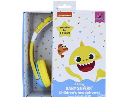 Auscultadores Infantis OTL Baby Shark | Multi-Plataforma Online Hot Sale