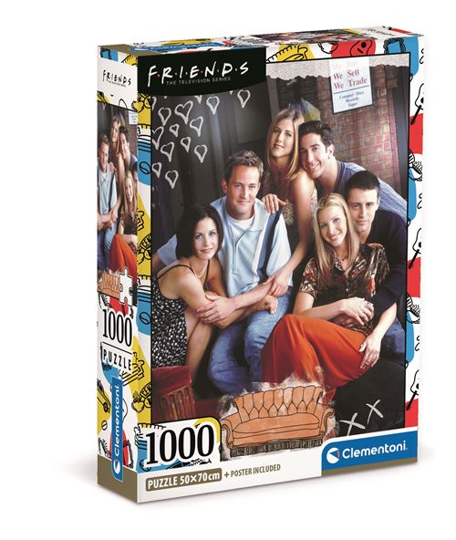 Puzzle Friends - 1000 Peças - Clementoni For Sale