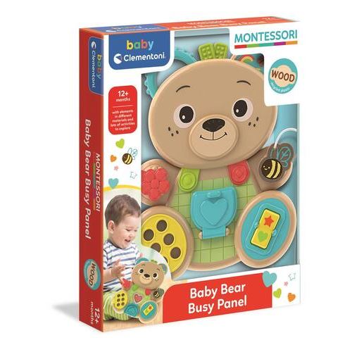 Montessori - Urso de Atividade em Madeira - Baby Clementoni For Sale