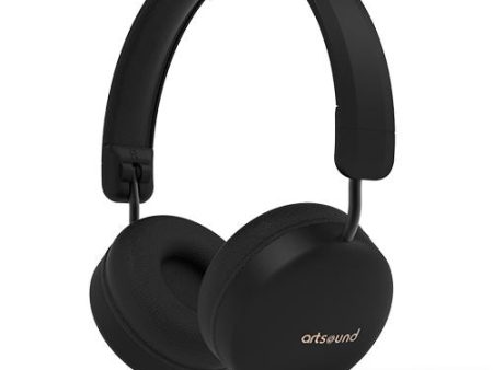 Auscultadores Bluetooth Artsound Wave 05 - Preto Hot on Sale