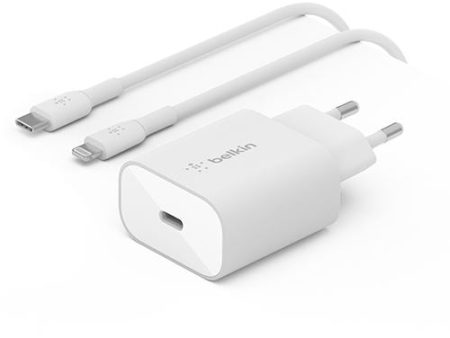 Carregador Belkin BOOST↑CHARGE™ 25W + Cabo USB-C para Lightning Supply