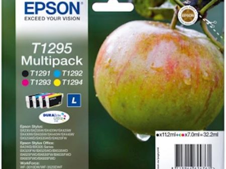 Multipack Tinteiros Epson T1295 (C13T12954012) - Preto, Ciano, Amarelo, Magenta For Sale