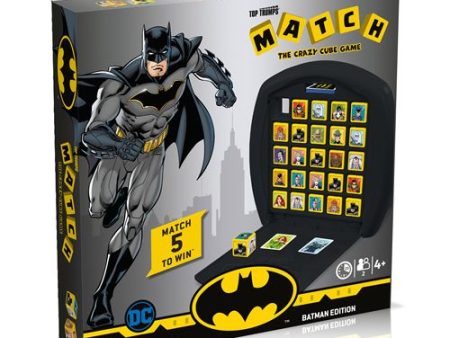 Jogo de Tabuleiro Top Trumps Match Batman Fashion