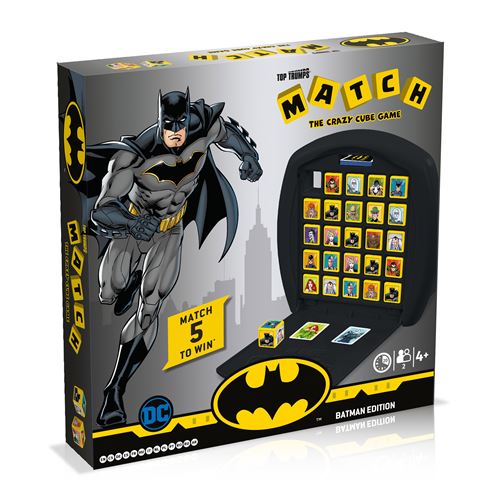 Jogo de Tabuleiro Top Trumps Match Batman Fashion