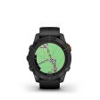 Relógio Desportivo Garmin Fénix 7 Pro Solar 47mm -  Preto Fashion