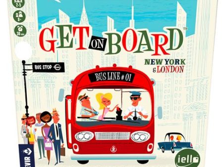 Jogo de Tabuleiro Get On Board: New York & London Online Hot Sale