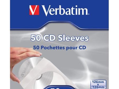 Verbatim Envelope CD Papel (Pack 50) For Cheap