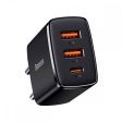 Carregador Baseus USB   USB- C com Carregamento Rápido 30W - Preto For Sale