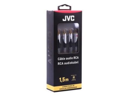 Cabo 2RCA JVC M M 1.5m Sale