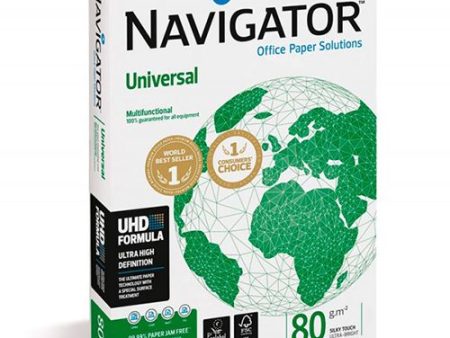 Resma de Papel Impressora Navigator Universal A4 80gr - 150 Folhas Online Sale