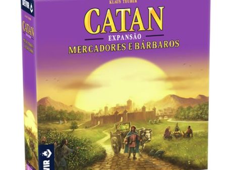 Expansão para Jogo de Tabuleiro Catan Mercadores e Bárbaros Português Hot on Sale