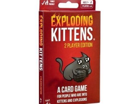 Jogo de Tabuleiro Exploding Kittens: 2 Player Edition Online Sale