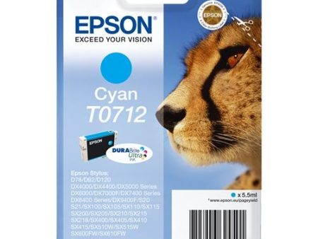 Tinteiro Epson T0712 (C13T07124012) - Ciano Cheap