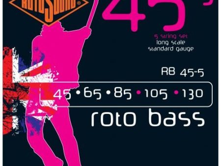 Cordas de Baixo Roto Bass RSRB45-5 RotoSound Online