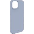 Capa Silicone Icon Puro Antimicrobiana para Apple iPhone 14 - Azul Online now