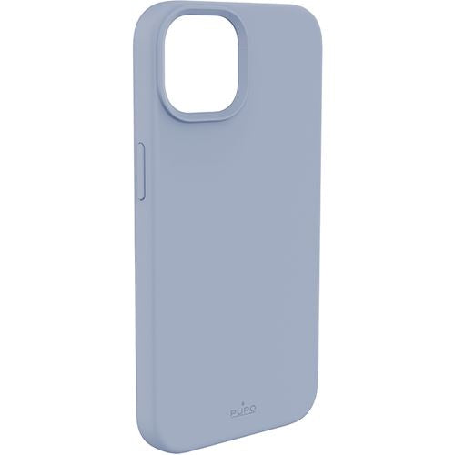 Capa Silicone Icon Puro Antimicrobiana para Apple iPhone 14 - Azul Online now