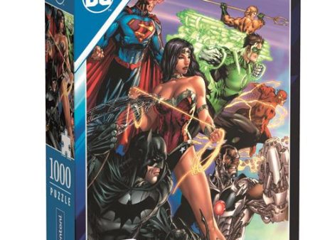 Puzzle Compact: Box DC Comics - Imagem 1 - 1000 Peças - Clementoni Online Hot Sale