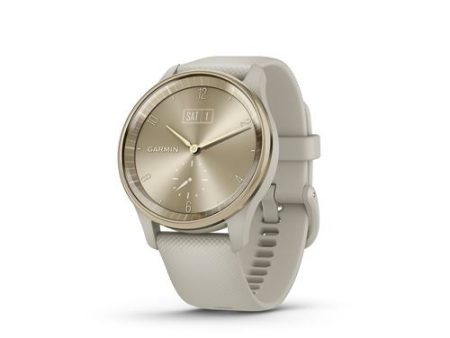 Relógio Desportivo Garmin VivoMove Trend - Dourado Online Sale