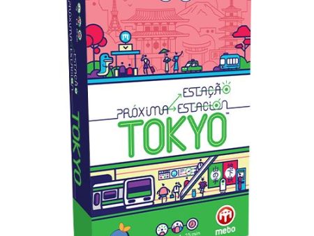 Jogo de Tabuleiro Próxima Estação Tóquio - Blue Orange | Mebo Games Online