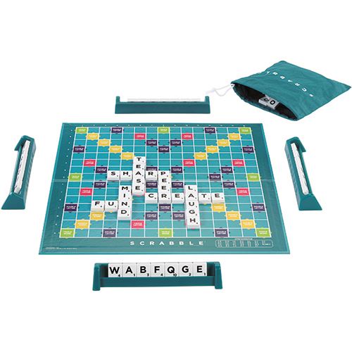 Jogo de Tabuleiro Scrabble - 2 em 1 - Mattel Online