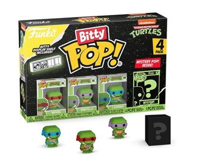 Funko Bitty Pop! Teenage Mutant Ninja Turtles: 8-Bit - Pack de 4 Online now