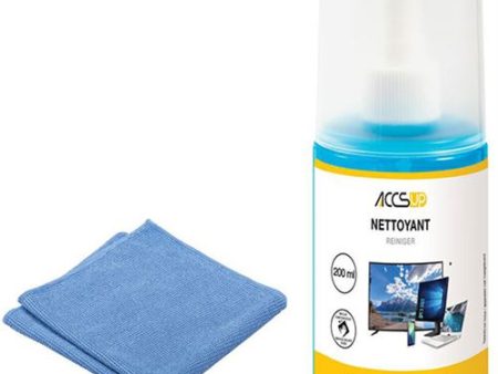 Kit Limpeza de Ecrãs  Accsup 200ml Cheap