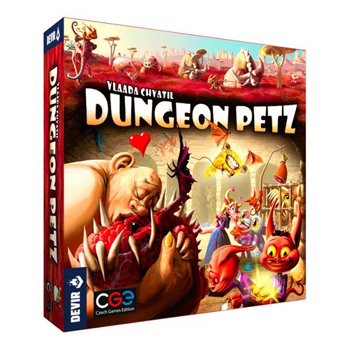 Jogo de Tabuleiro Dungeon Petz - Devir Fashion