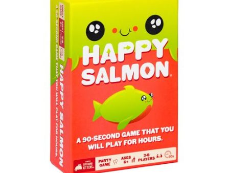 Jogo de Tabuleiro Happy Salmon - Game By Exploding Kittens Discount