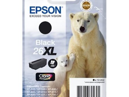 Tinteiro Epson 26 XL - Preto Hot on Sale