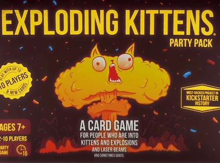 Jogo de Tabuleiro Jogo Exploding Kittens: Party Pack - Divercentro Discount