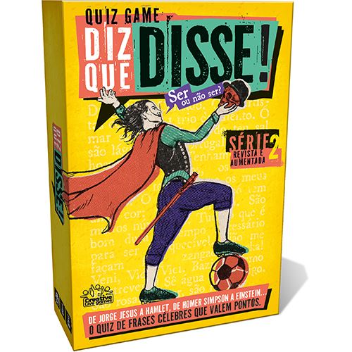 Quiz Game - Diz Que Disse! - Série 2 Revista e Aumentada - Creative Toys For Sale