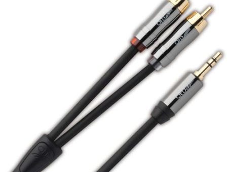 QED Cabo Performance Audio Jack 3,5mm - 2 RCA QE6500 1,5m For Discount