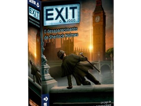 Jogo de Tabuleiro Exit: O Desaparecimento de Sherlock Holmes - Devir For Sale