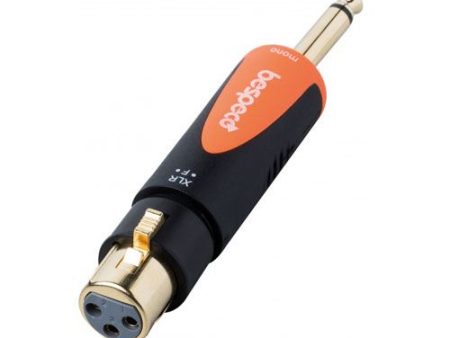 Adaptador XLR Female Jack Mono Male Bepesco Online Sale