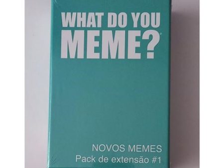 Expansão para Jogo de Tabuleiro What Do You Meme - Novos Memes Online Hot Sale